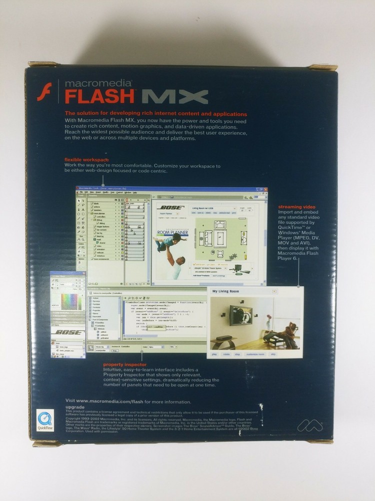 Macromedia Flash MX Retail Upgrage for Macintosh OS X