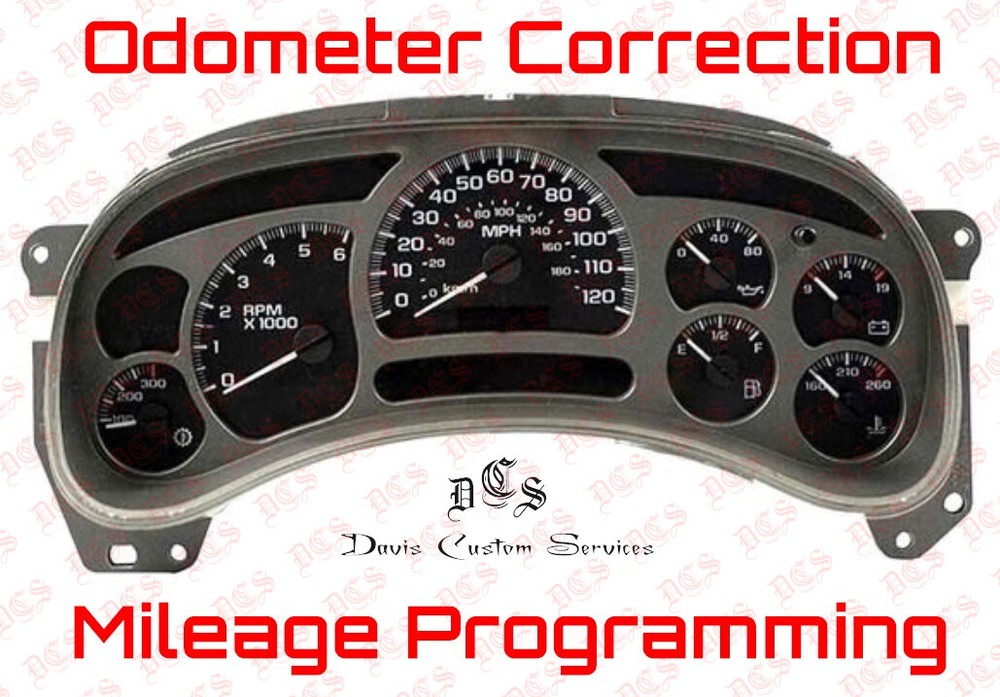 2003-2006 Cadillac Escalade Mileage Programming/Odometer Correction Service GM