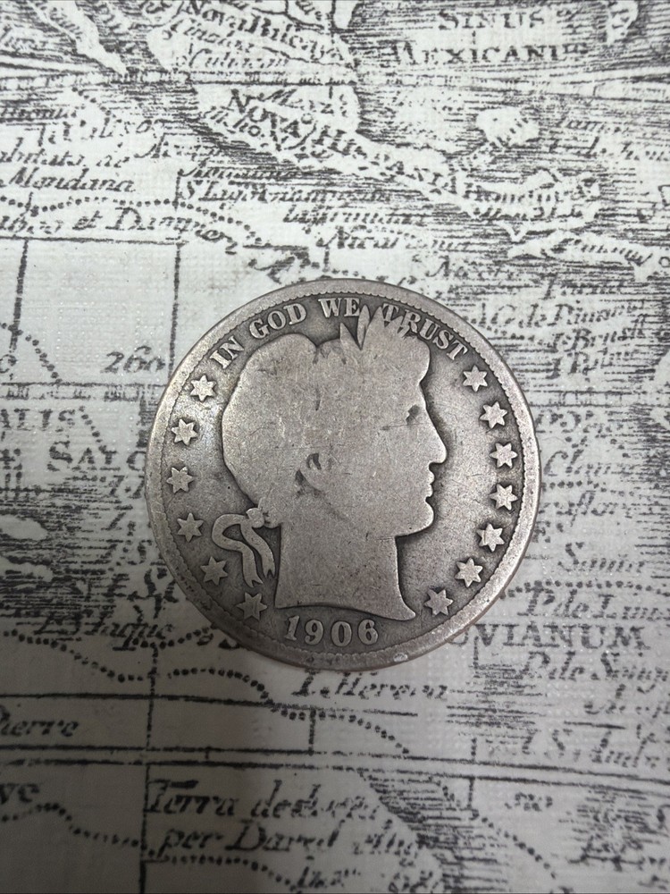 1906 D Barber Half Silver - G - BH04