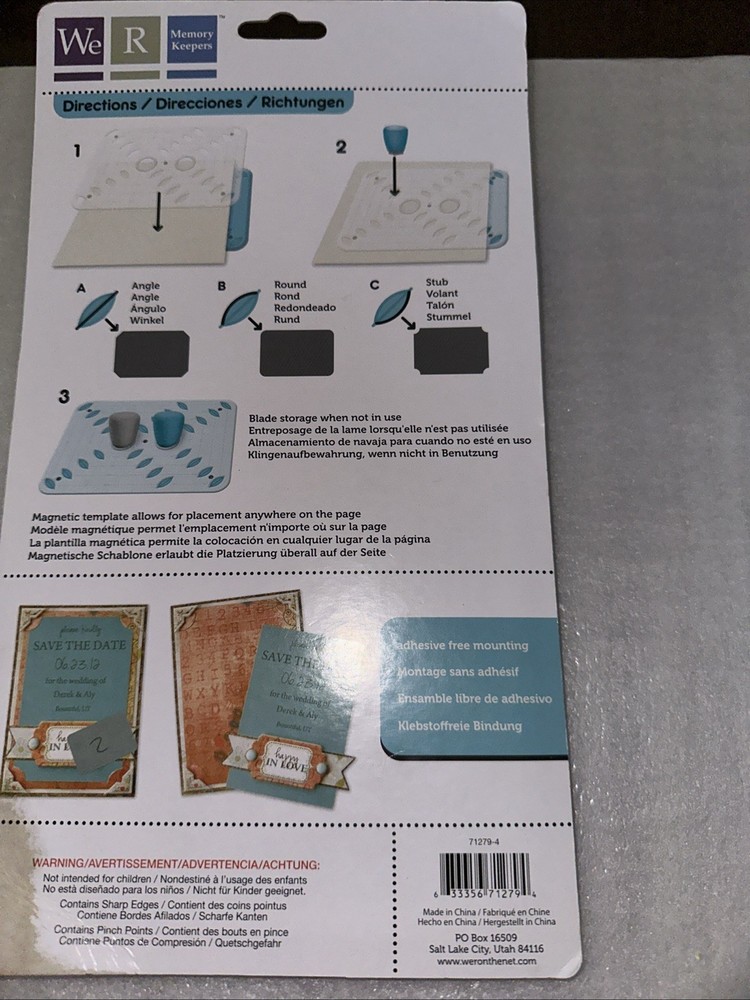 We R Memory Keepers Corner Mounter 71279-4 - New