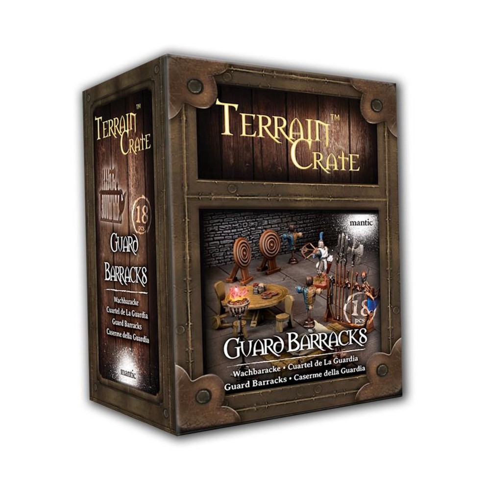 Mantic Fantasy Terrain 28mm Guard Barracks New