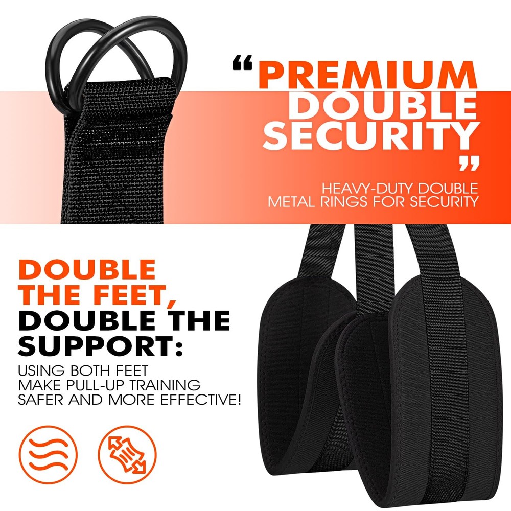 Pull Up Assistance Bands, Heavy-Duty Assisted Pull Up Resistance Band, Adjust...