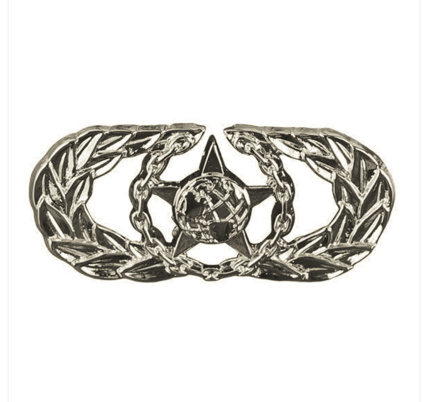 Vanguard AIR FORCE BADGE: BASIC SAFETY - MIDSIZE MIRROR FINISH