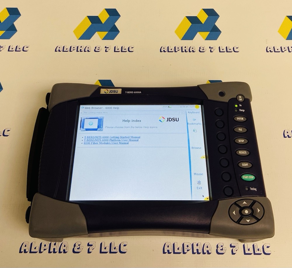 JDSU T-BERD 6000A Compact Network Test Platform