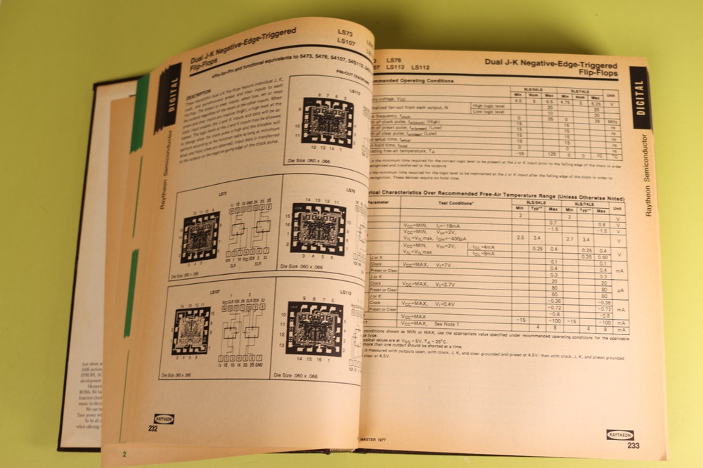 IC Master Book 1977 Computer Chip Collector's HC Bible Microprocessor Memory