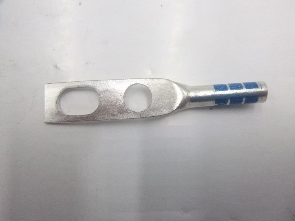 50 Pack Izzy 2 Hole #6 Stranded Wire Lug Blue Color Code Hole spacing 3/4-1