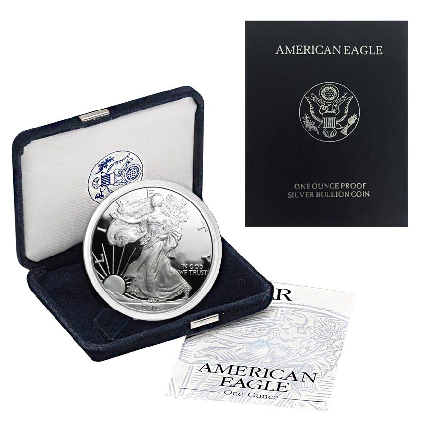 2003 W Proof Silver Eagle w/Box & COA ~ PRISTINE ~