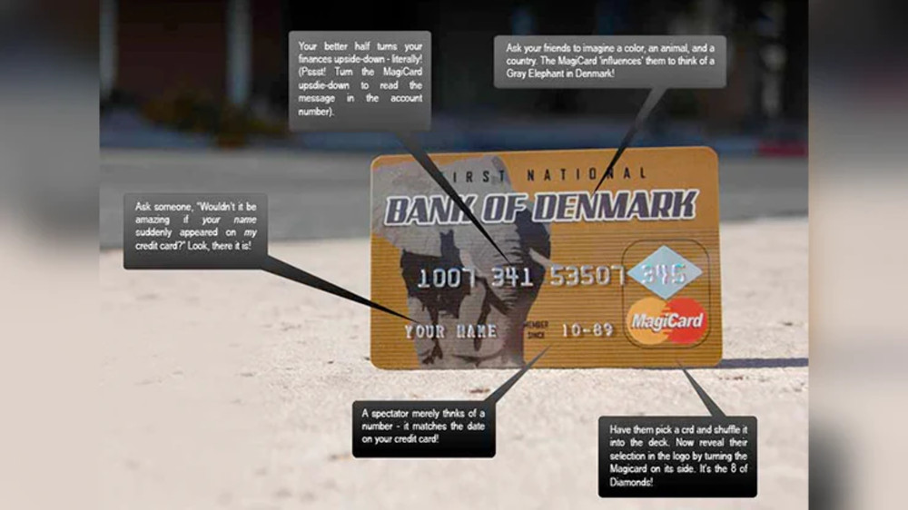 Mark Jenest's Magicard by Magic Smith - Trick
