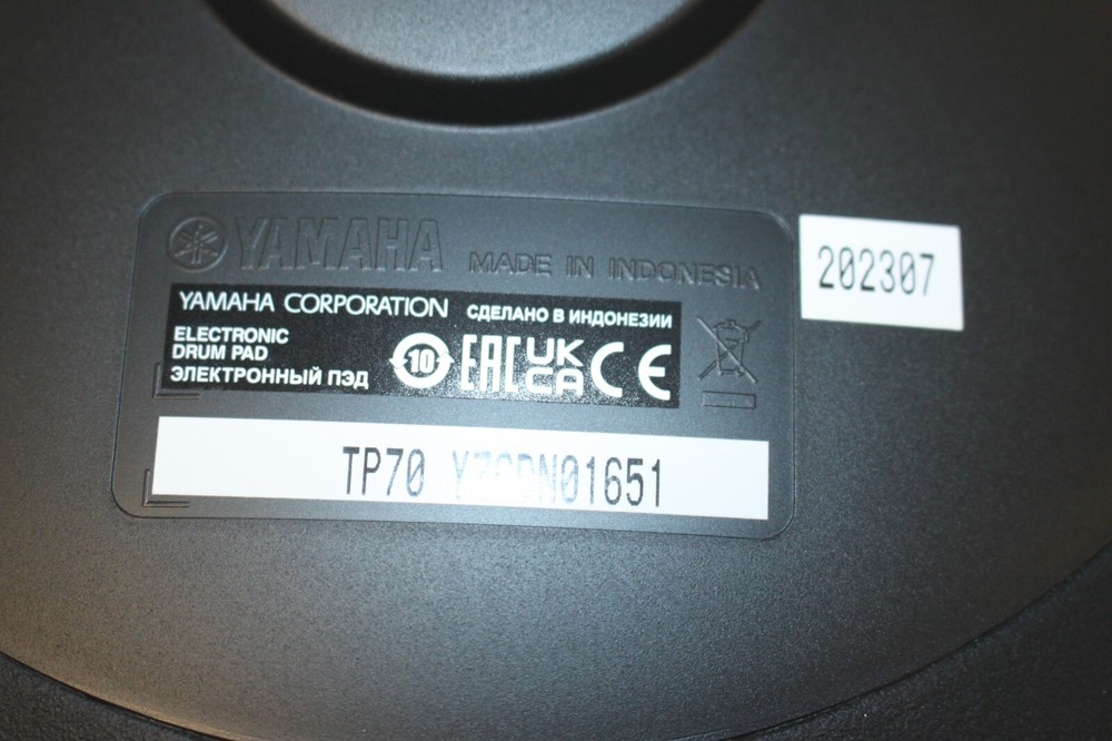 Yamaha TP70 Single-Zone Electronic Drum Pad NEW REPLACEMENT #R7463