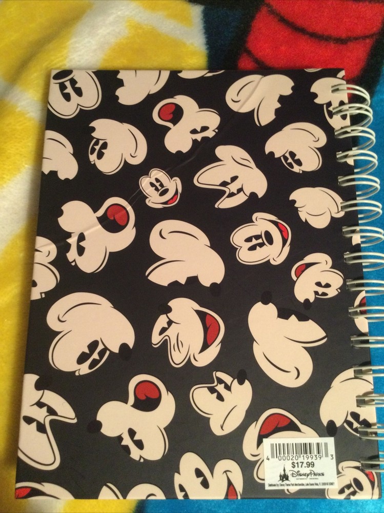 DISNEY PARKS MICKEY A5 DOUBLE SIDED NOTEBOOK NEW
