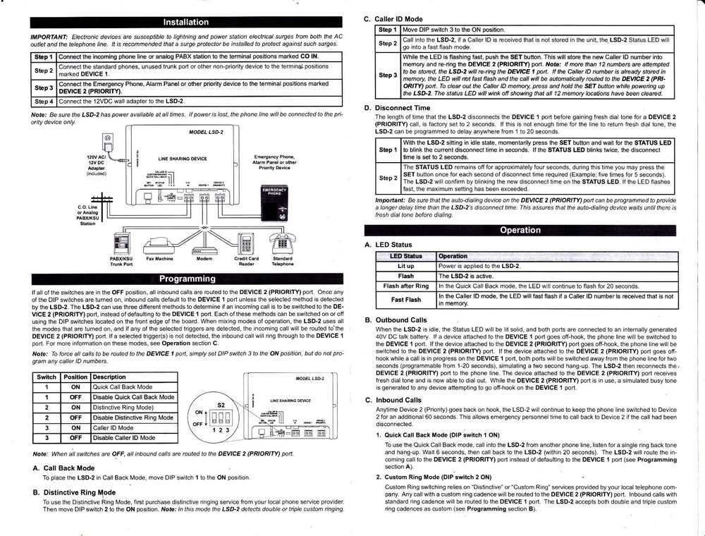 sharing phones LSD-2 Smart Phone Line Sharing Device , viking electronics