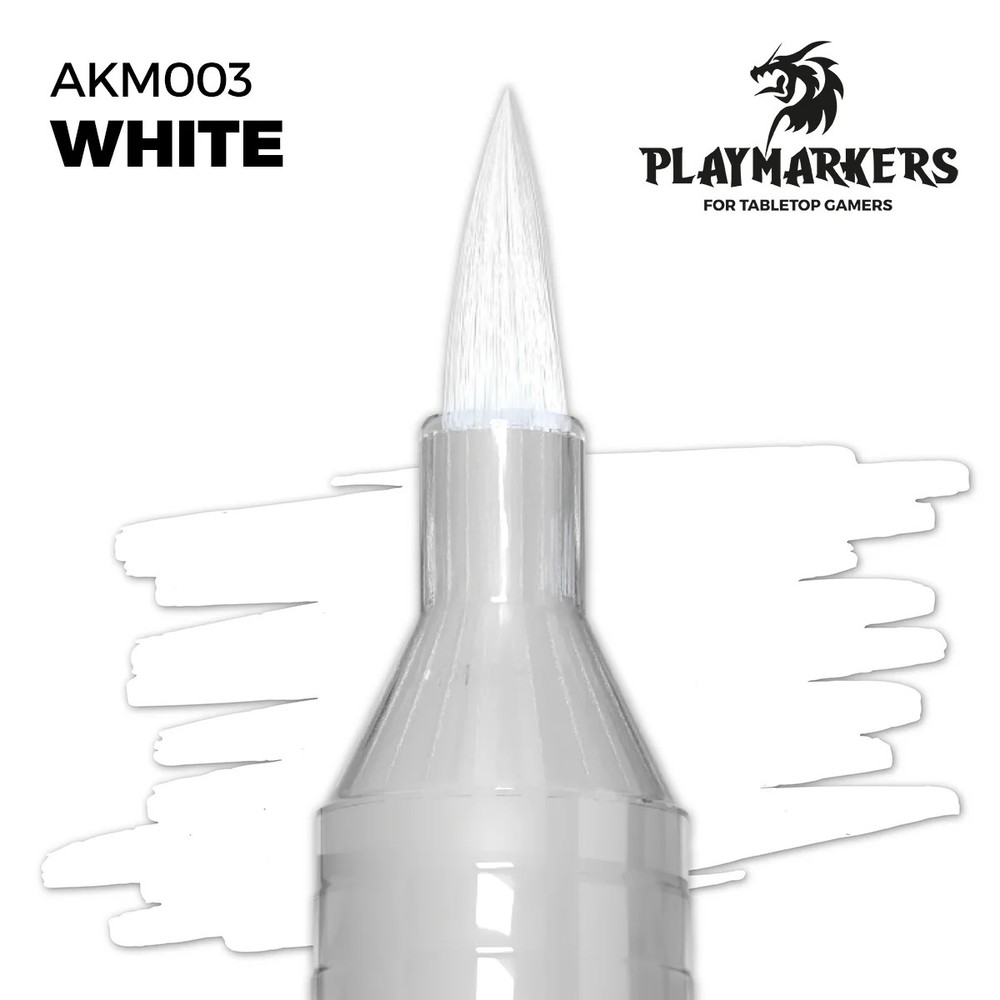 AK Interactive AKM003 Playmarker White