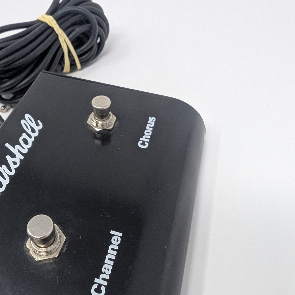 Marshall 2 Button Footswitch Channel Chorus DFX Guitar Effects