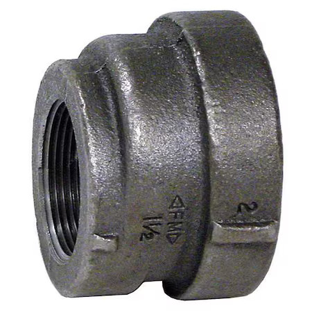 Anvil 0300156403 Coupling Eccentric Reducer Coupling, 3" X 2" Pipe, Fnpt, Cast