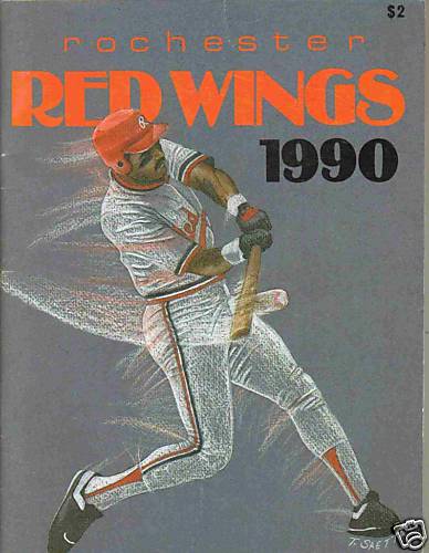 1990 Rochester Red Wings Minor League Program