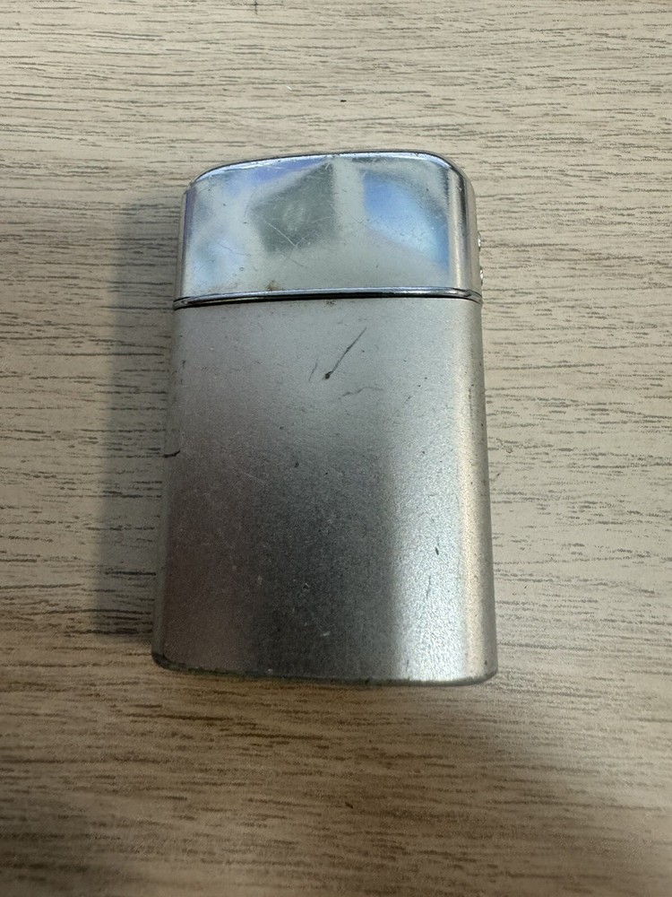 Vintage Ronson Typhoon Flip Top Lighter - Silver Tone
