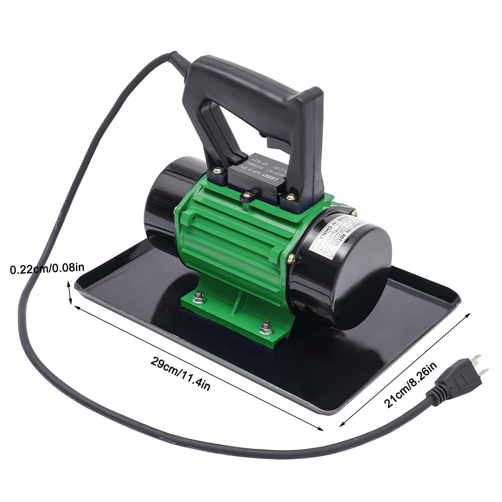 Handheld Concrete Vibrator Machine - 370W Powerful Mortar Smoother