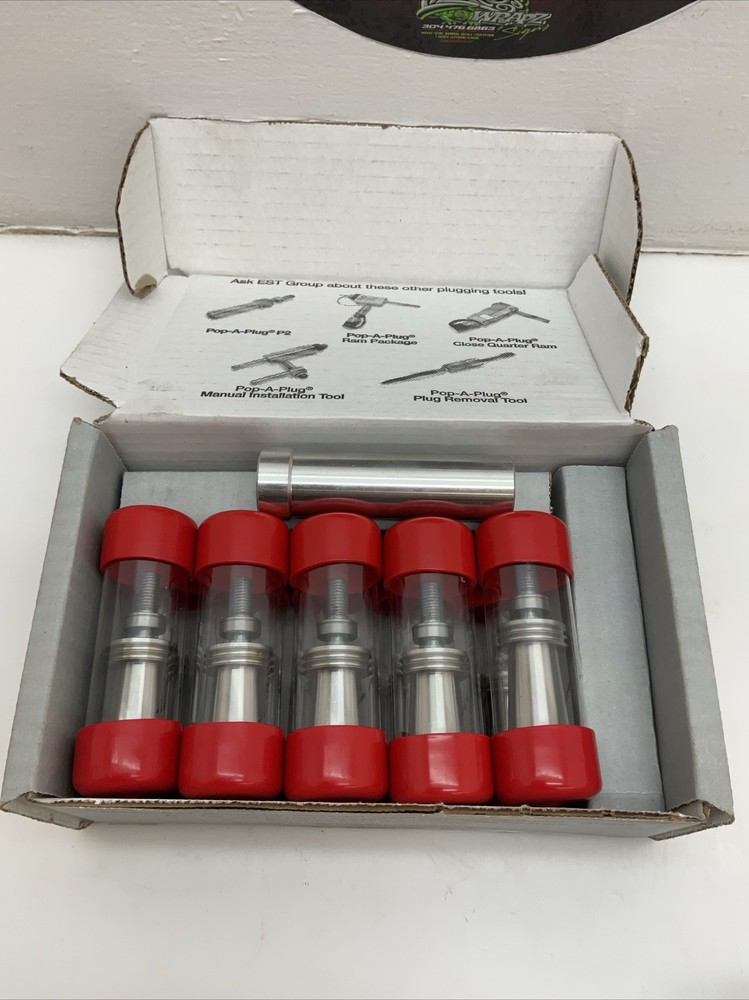 Curtiss Wright EST Group Pop-a-plug V-919-E Tube Plug 304L Stainless NIB