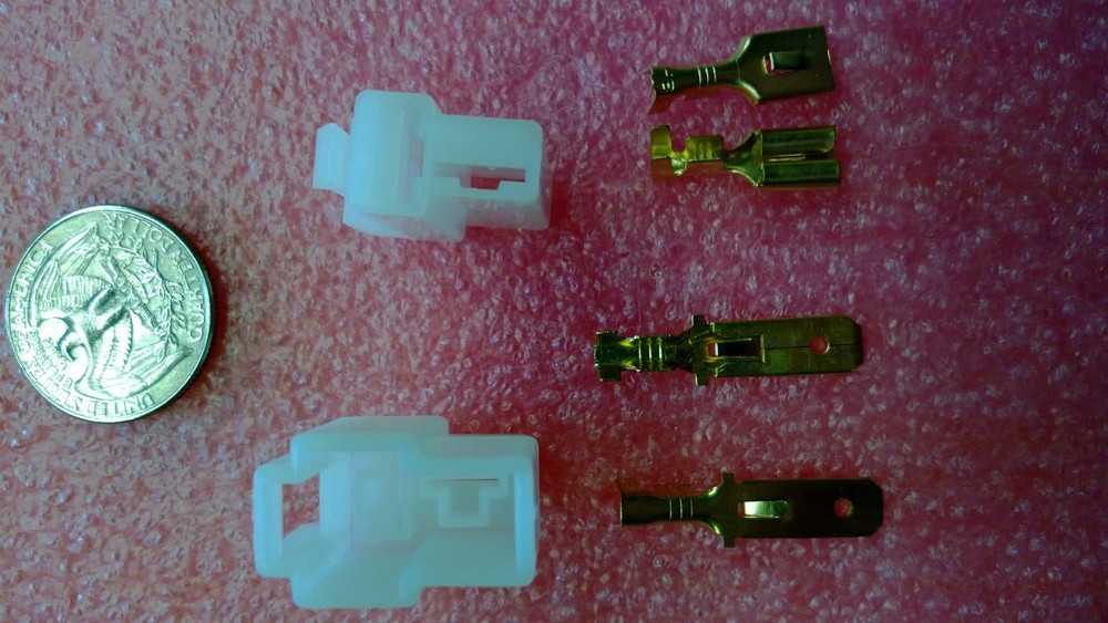 MAXON INLINE " T " TYPE REPLACEMENT CONNECTOR DC PLUG ONLY