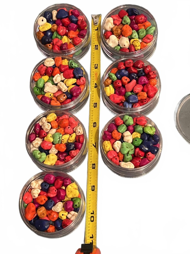 Colorful Bead Assortment in Stackable Containers (SR319)