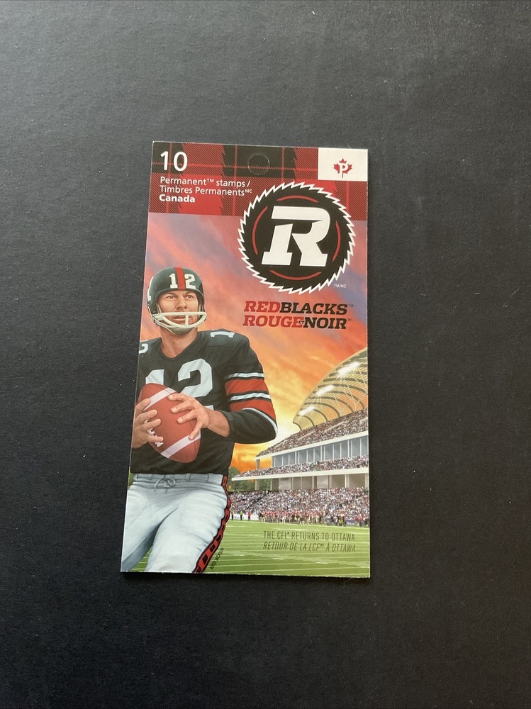 2014 Canada # 2755a , OTTAWA REDBLACKS , Booklet .