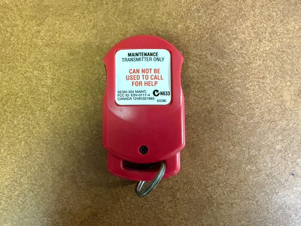 Bosch Security Escort SE3M-304 Maintenance Transmitter