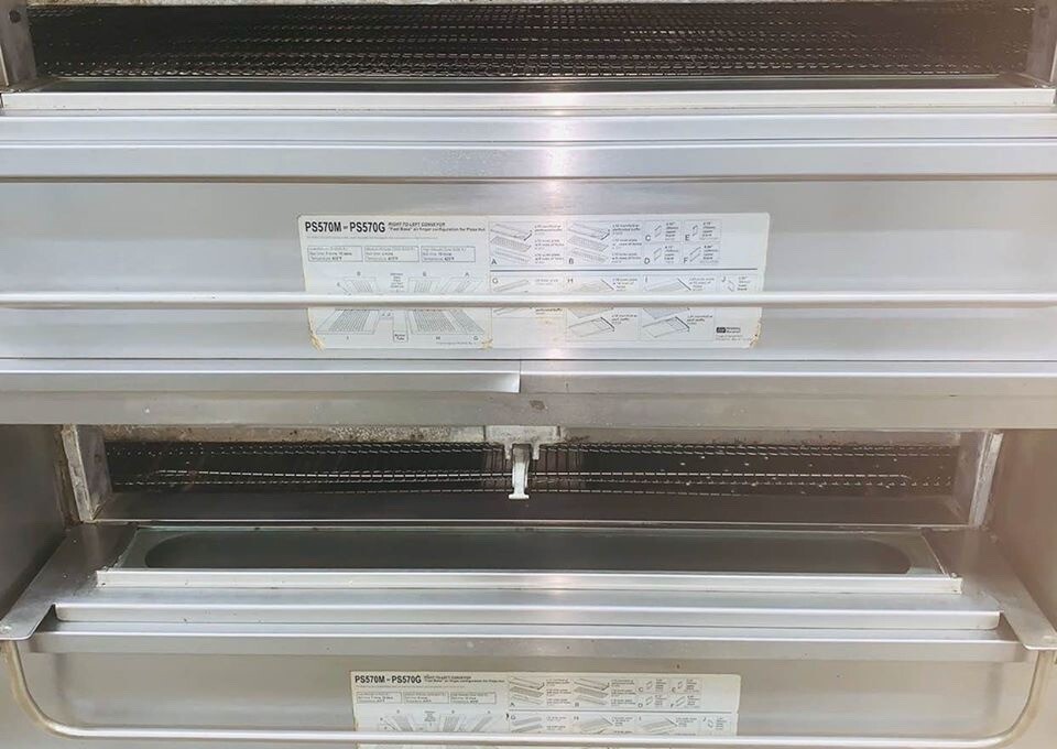 Middleby Marshall PS570G Double Stack Conveyor Pizza Ovens Tested / Working!