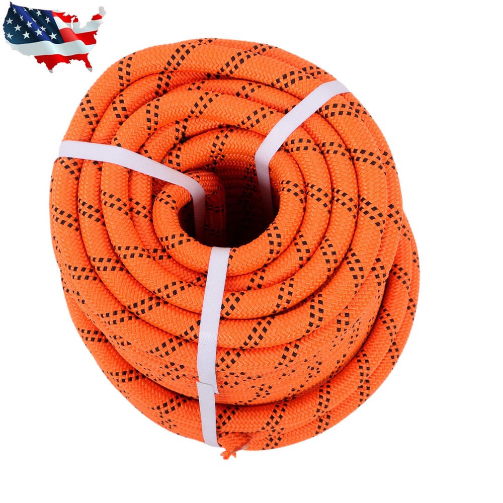 Pulling Rigging Line3/4" × 120' Double Braid Nylon Polyester Arborist Bull Rope