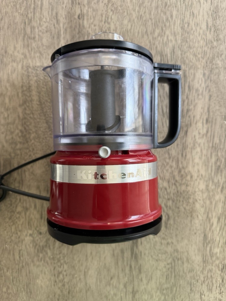 KitchenAid KFC3516 3.5 Cup Mini Food Processor - Contour Silver - Working!