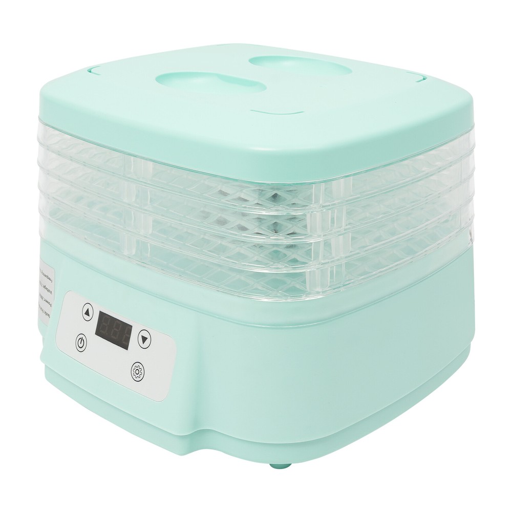 5 Trays Food Dehydrator Machine 200W Adjustable Timer Fruit Drying Machine