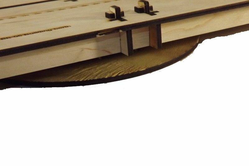 LMG BB-06 Ship building berth for plastic model kits, Laser Model Graving