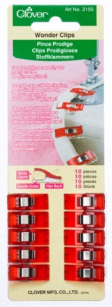 Clover ~ Wonder Clips - 10 pc (3155)