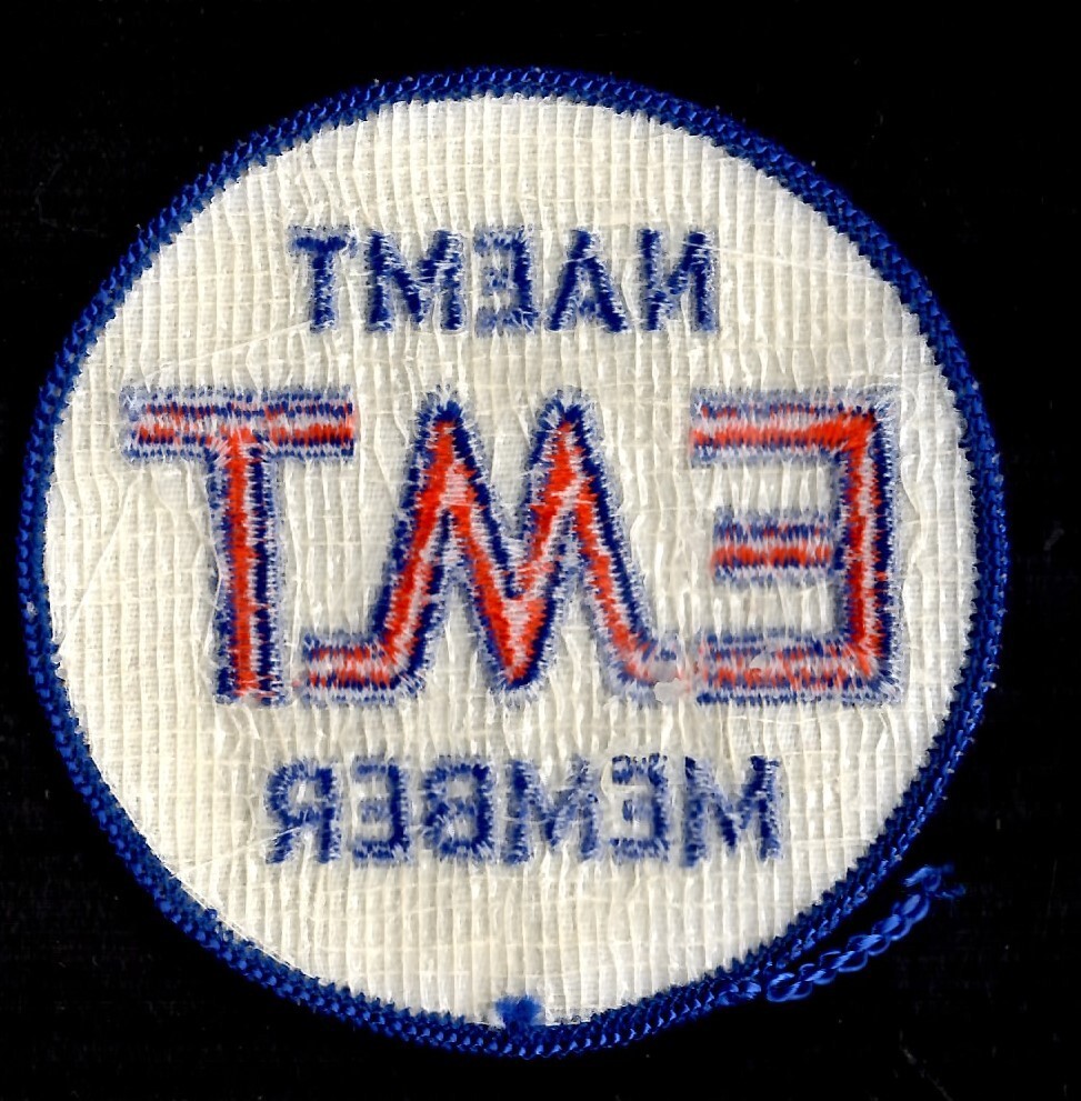 National Association Emergency Medical Technician Patch