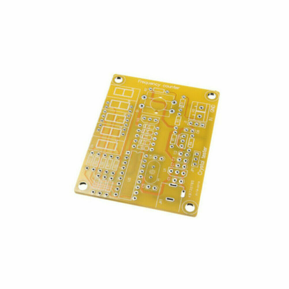 DIY Digital LED Crystal Oscillator Freq Counter Meter Tester Kit + Case + Cable-