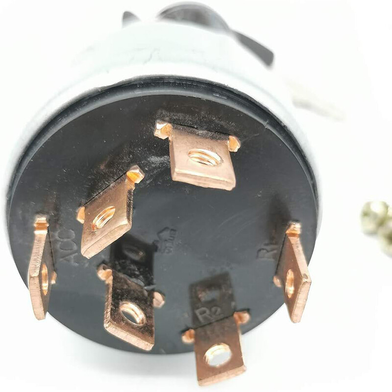 New 6 Terminal Ignition Starter Switch for Caterpillar Cat E320 E320B