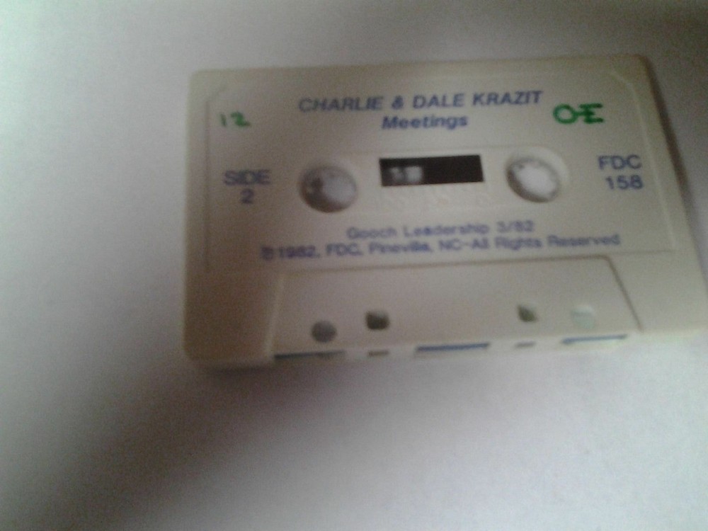 Gooch Leadership MLM Instructional Tape