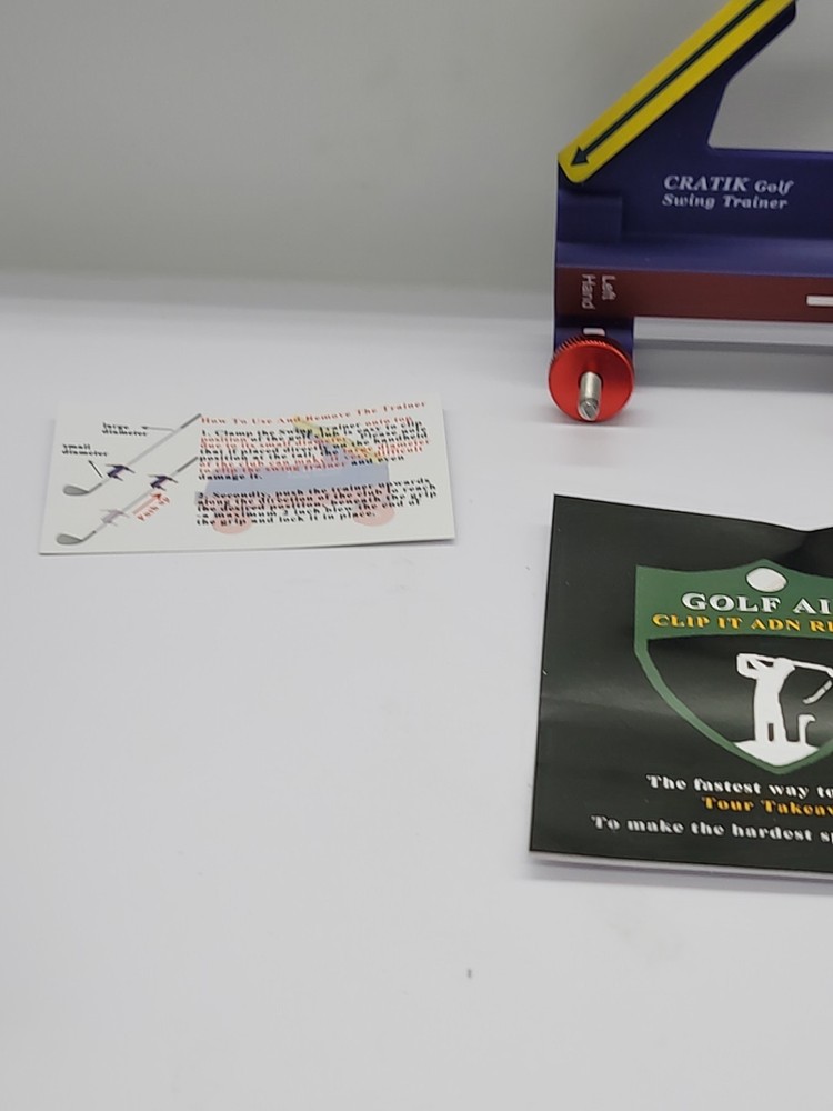 Golf Swing Trainer CRATIK Swing Training Aid Direction Guides