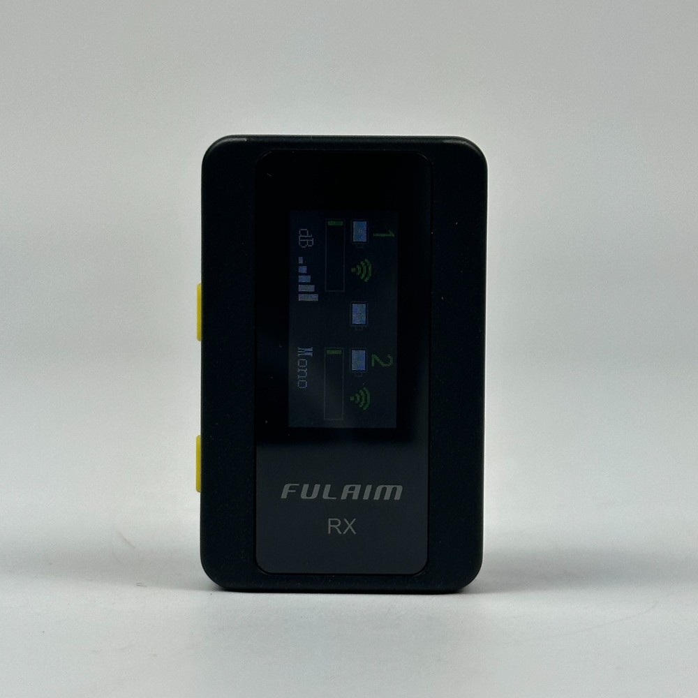 Fulaim X5 Wireless Microphone ANC Box 2 Microphones 1 Receiver Charging Case