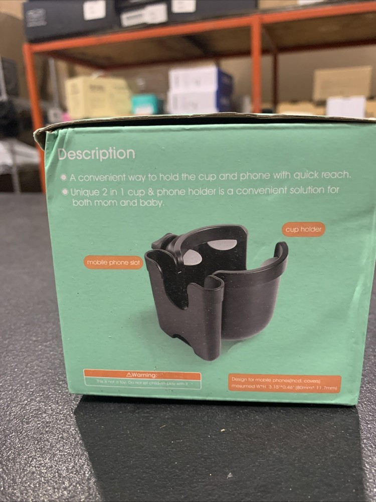 Accmor Stroller Cup & Phone Holder (NWT)