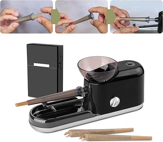 Multifunction Electric Pre Roll Machine with Essential Accessories - Ideal Gift