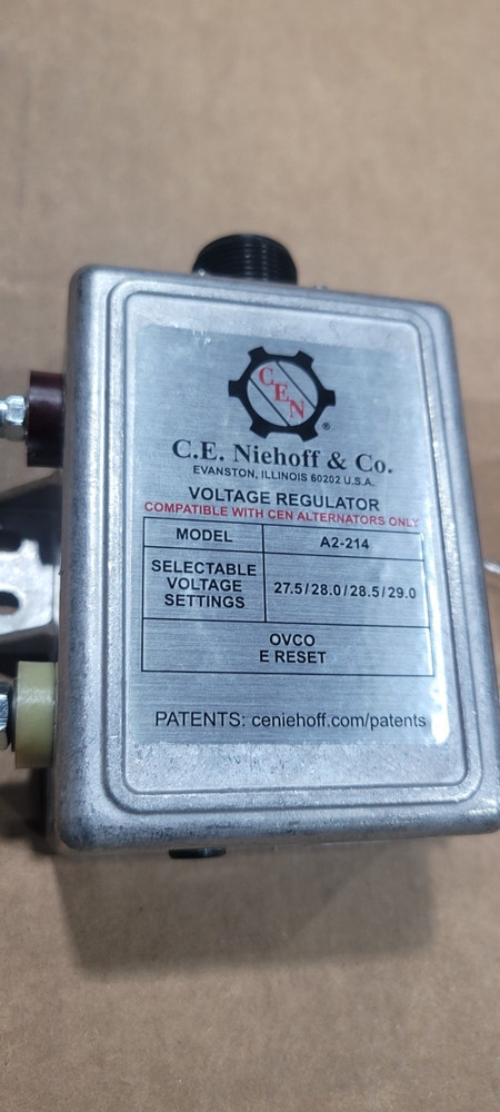 C.E. Niehoff A2-321 Voltage Regulator Alternator Generator