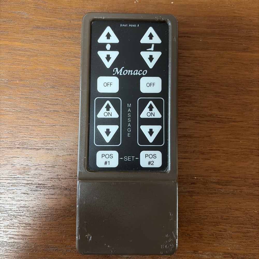 Craftmatic Remote Control Brown K1271 Massage for Adjustable Bed