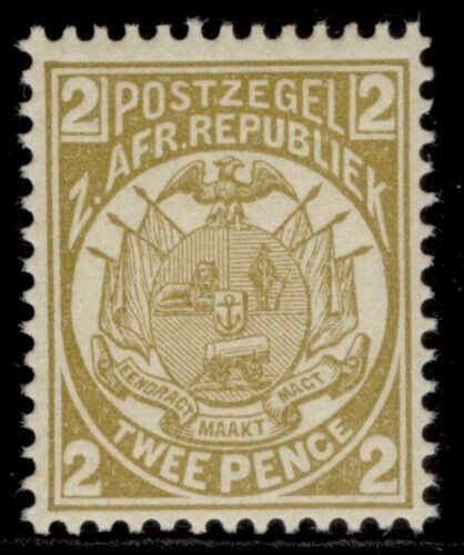 TRANSVAAL 1885-93 SG178 2d. OLIVE-BISTRE -  MNH