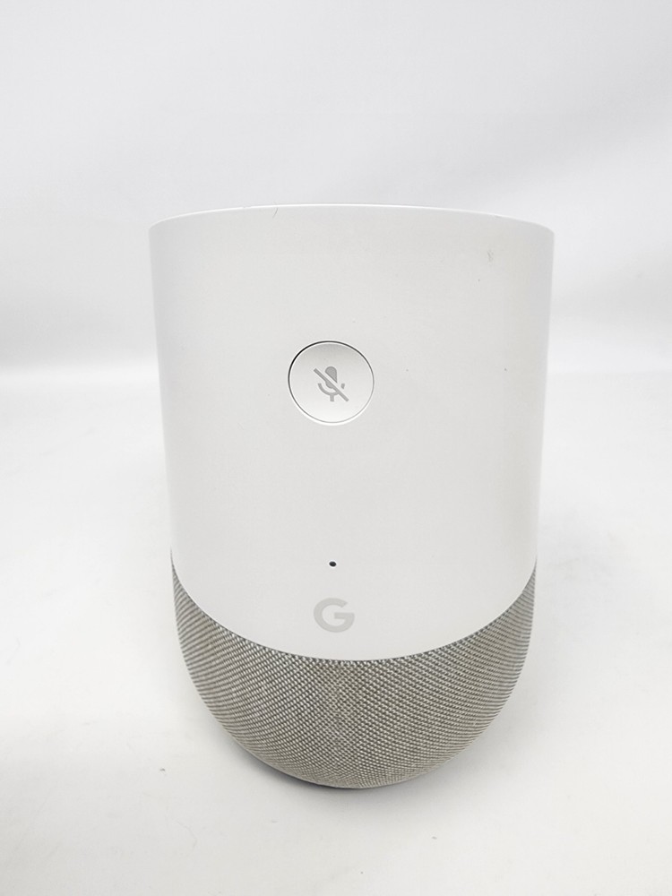 Google Home Smart Assistant White Slate