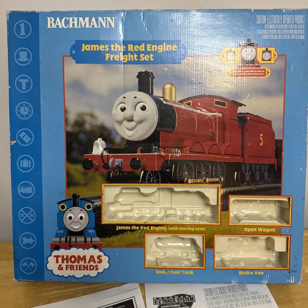 Bachmann Thomas & Friends James Set Box Only For Storage Plus Pamphlets Manuals