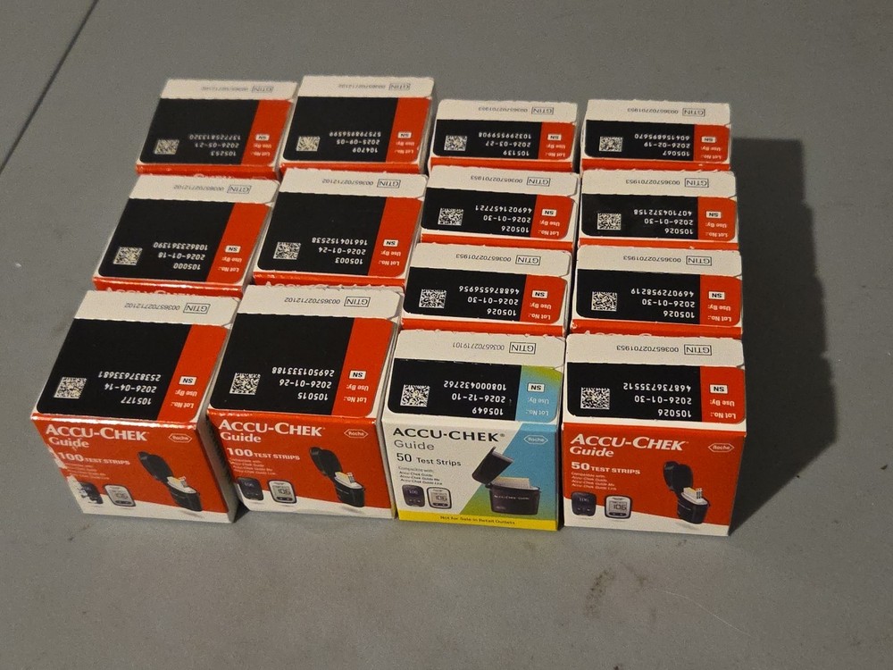 100 Ct Accuchek Guide Test Strips