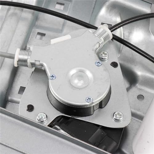 Driver Side Power Window Regulator With Motor Front Left Black/White