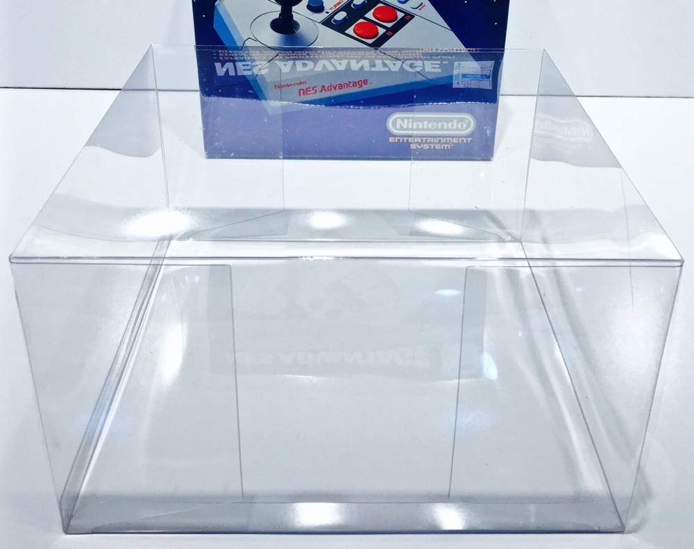 1 Box Protector for the Original NES ADVANTAGE Box! Clear Display Case Nintendo