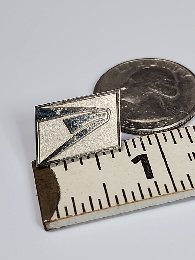 United States Post Office Eagle Logo Lapel Pin Sterling