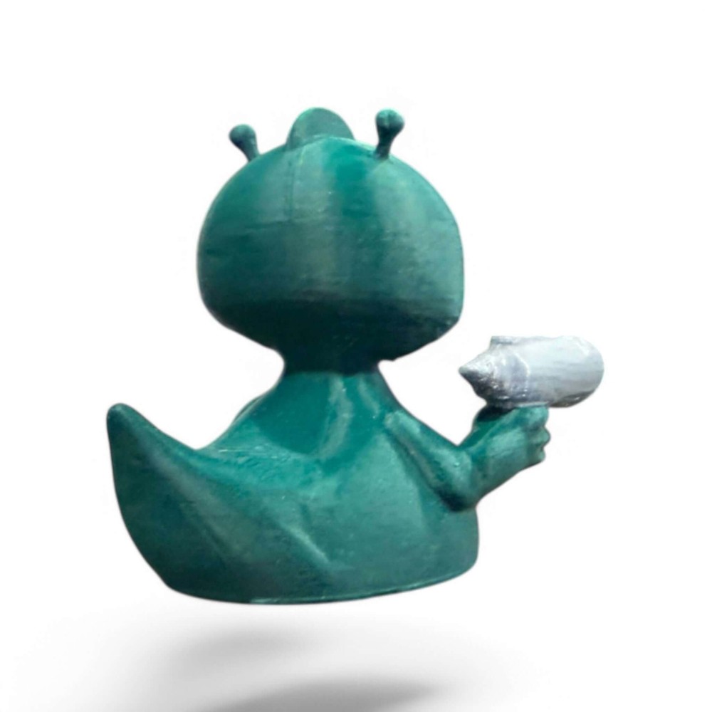 Alien Duck - Whimsical 3D-Printed Décor